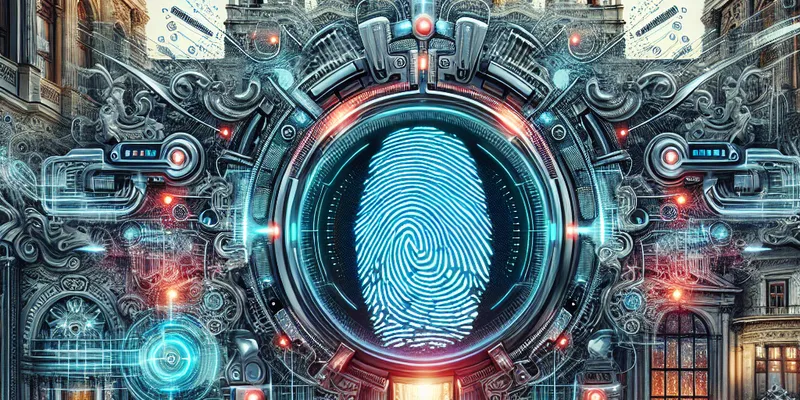 Modernes Fingerabdrucksystem für Einbruchschutz in Wien an Haustür installiert. Innovative Sicherheitstechnik entdecken. Mehr erfahren